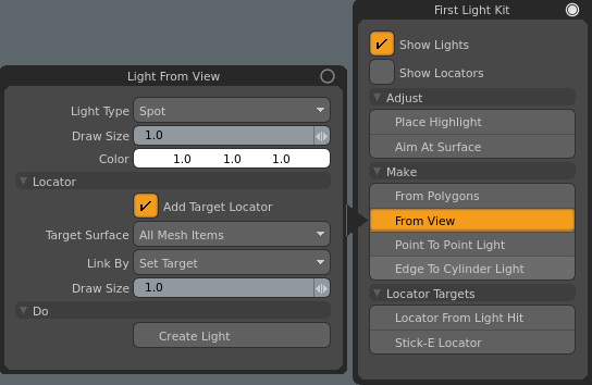 First Light Kit UI First Light UI